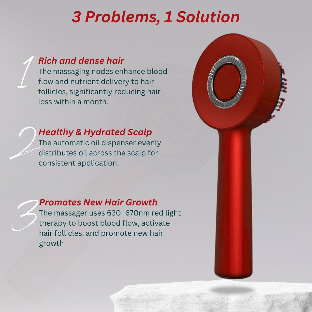 RejuvenHair™ - Comb, Massage, and Oil in One